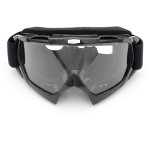 Ochelari unisex ski, snowboard si multe alte sporturi, rama neagra - lentila transparenta, O1NT